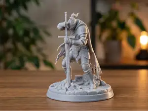 Resting Knight with Greatsword