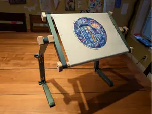 Stand and Parts for Embroidery Scroll Frame
