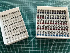 Gridfinity Hex Drill Bit Organizer Collection