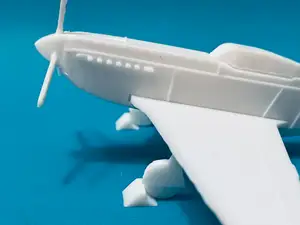 Model Wheel Chocks (1:72 Scale)