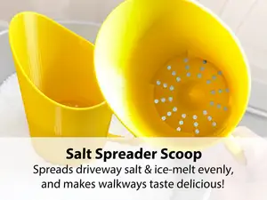Salt, Seed & Fertilizer Spreader Scoop