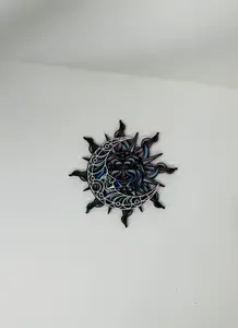 Moon & Sun Mandala 3D Wall Art Layer Art