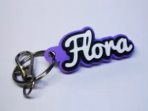 Portachiavi personalizzato Flora