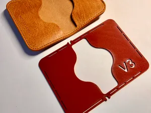 Make-Your-Own Leather Wallet Template