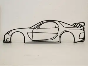 Veilside Mazda RX-7 Tokyo Drift Wall Art