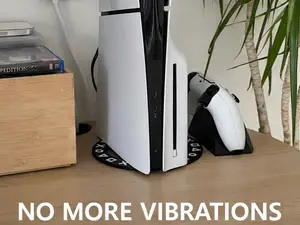 PS5 Slim Vertical Stand – Anti-Vibration Design