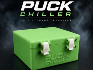 PUCK CHILLER Compact Cold Storage for 40mm Jars