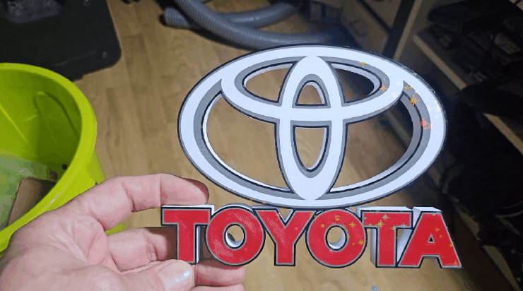 Toyota Logo decoracion