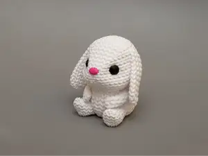 Little cutie - crochet little bunny
