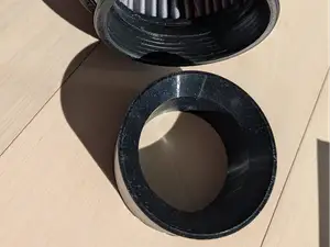 4" Cone filter to 3" Pipe adapter