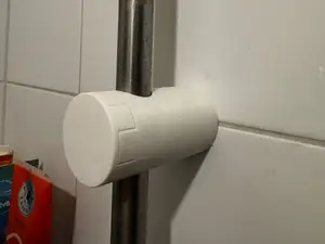 Rain shower pipe holder