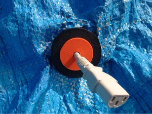 Hole Reducer Cable Passthrough (parametric)