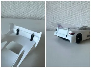 Atomic BZ clipless rear horizontal body mount