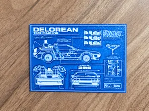 iman nevera blueprint Delorean