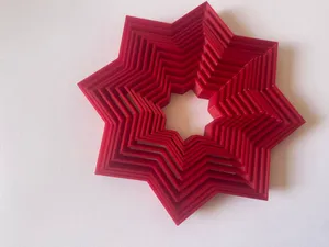 stella spirale antistres Spiral Star 3D 无限螺旋星 3D打印