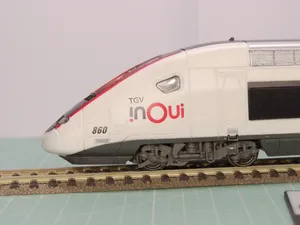 Jupe aérodynamique pour TGV Mehano Duplex HO