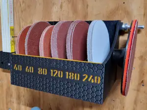 sandpaper organizer