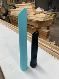 Extra Long Vacuum Nozzle with Adapters