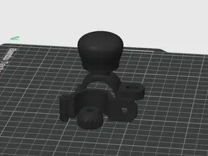 Steering wheel rotary knob (without bearing).gcode