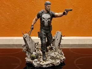 The Punisher (Frank Castle) - Warzone Statue