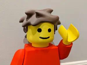 Giant Lego-Like Hair! (10:1 Remix)