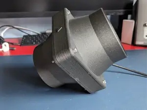 Noctua 120mm fan box for exhaust duct