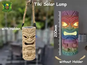 Tiki Solar Lamp (with & without Hanging Option)
