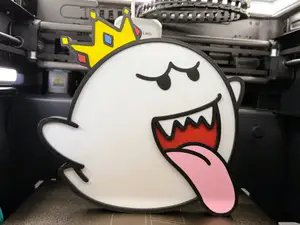 King Boo (NO AMS) Wall Art