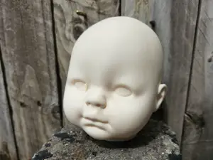 Baby Doll Head - Large Replacement Toy Part
