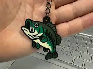 Largemouth Bass Keychain