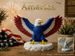 America Patriotic Eagle Monument