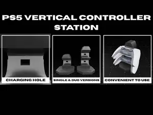 PS5 CONTROLLER STATION – Convenient & Charge-Ready