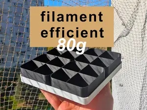 Self-watering seed starter filament efficient