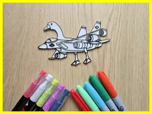 Bombombini Gusini DIY Coloring
