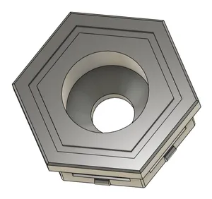 HSW insert-countersunk with cap (parametric)