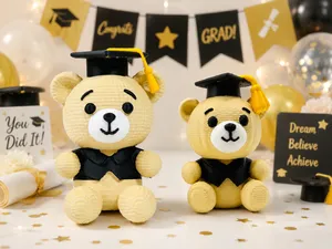 Graduation Bear Keepsake Figurine