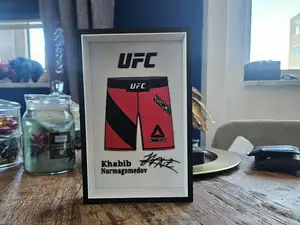 UFC - Khabib Nurmagomedov shorts display