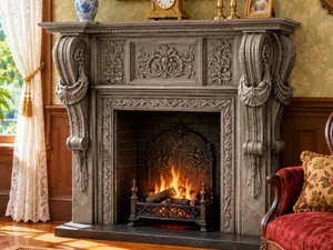 Mini Renaissance Revival Mantel