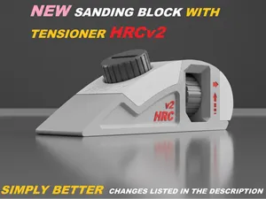 NEW Sanding Block With Tensioner, HRCv2 available!