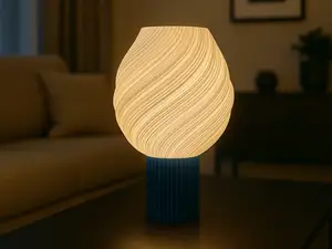 Cream Lamp