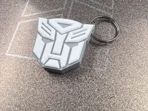 Auto bot Airtag keychain