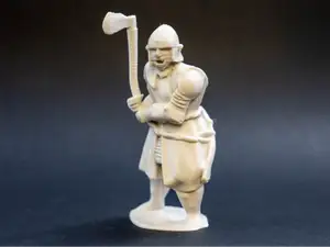 Medieval Executioner with Axe Warrior Figurine