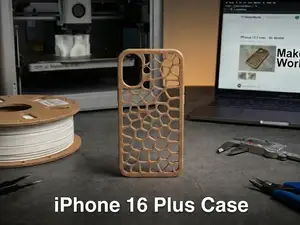 iPhone 16 Plus Voronoi Case