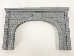 HO scale Double Portal Tunnel (widder version)