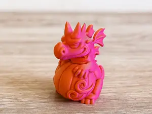 Schnuckeliger Feuerdrache Drache