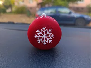 Macaron christmas tree ornament