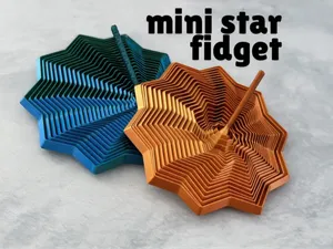 mini star fidget