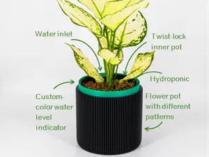 Selfwatering Pot - unique level indicator