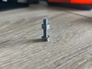 M5x25 Senkkopfschraube + Mutter & Unterlegscheibe