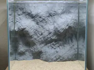 Aquarium Terrarium Rock Stone Wall 3D Background